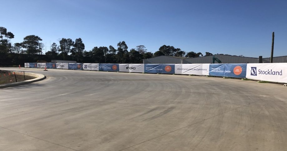 Mesh Banner Printing for Stockland