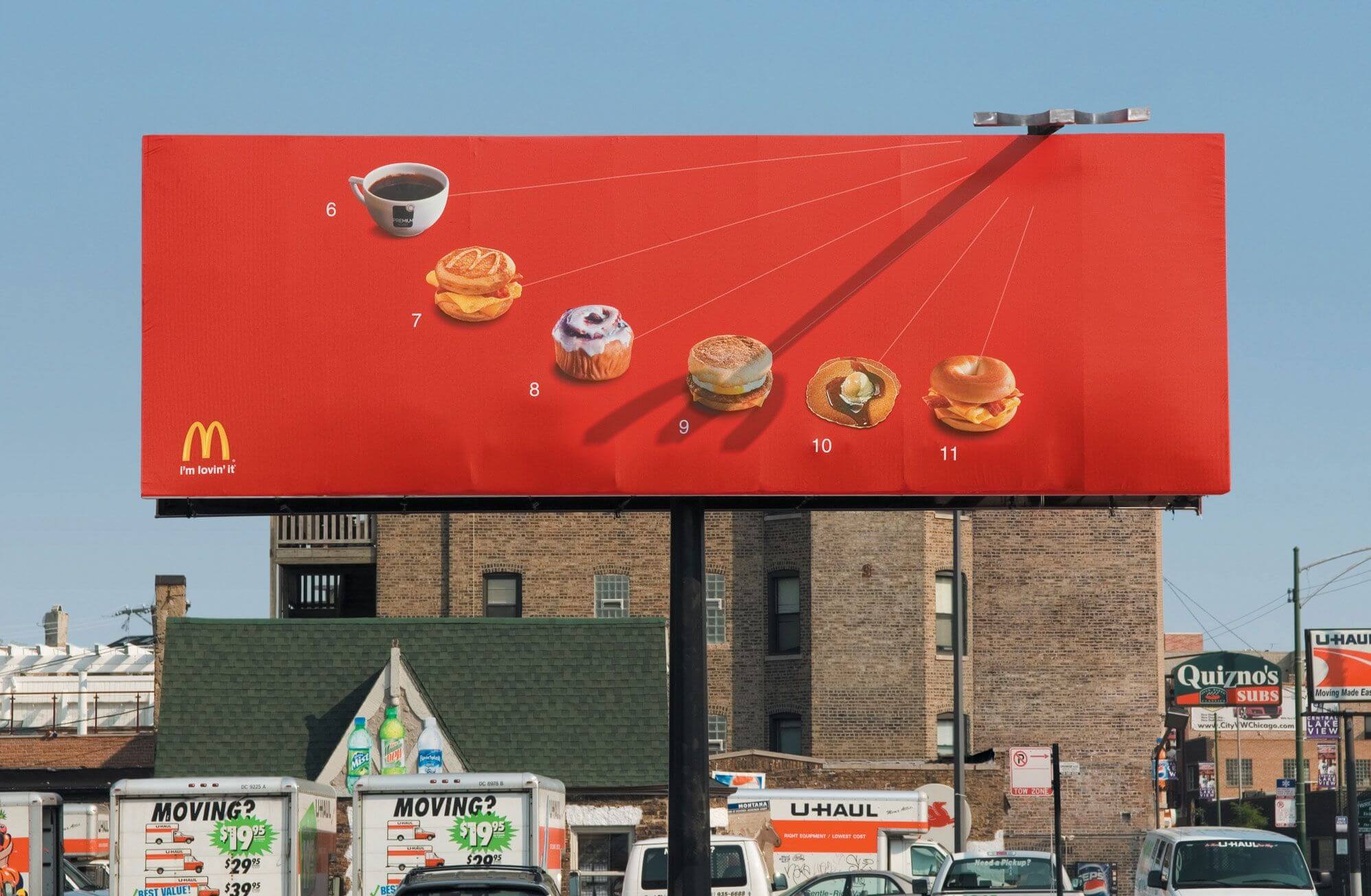 McDonalds Advertising Billboard